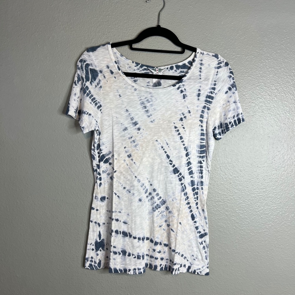 Hard Tail Forever Tie-Dye T-Shirt Size M Slub Knit Scoop Neck Tee USA Made NEW